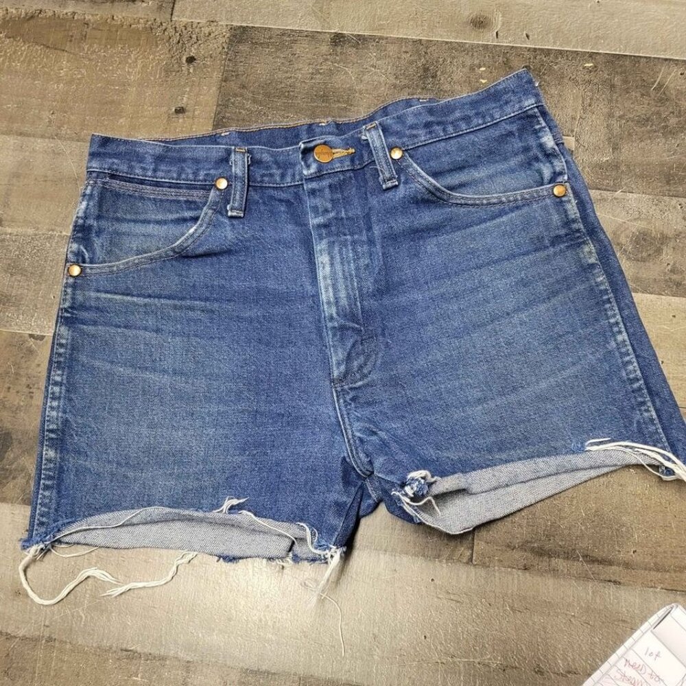 Vintage Wrangler jean shorts